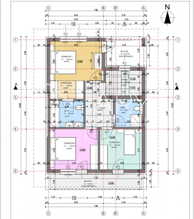 Casa P+M, semifinisata, Ferneziu