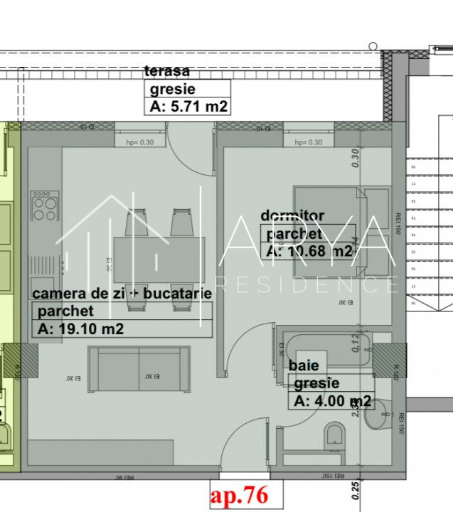 Apartament 2 camere, str. Vasile Alecsandri