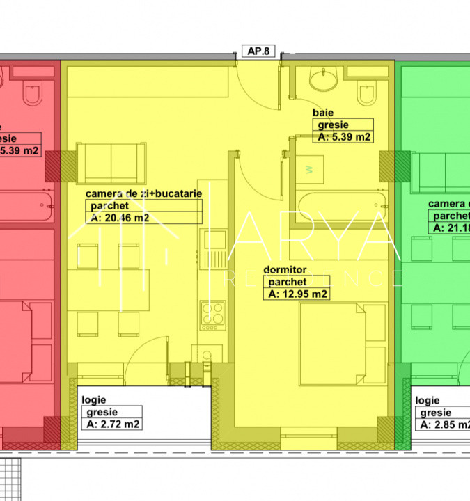 Apartament 2 camere, str. Lupului, 0% COMISION