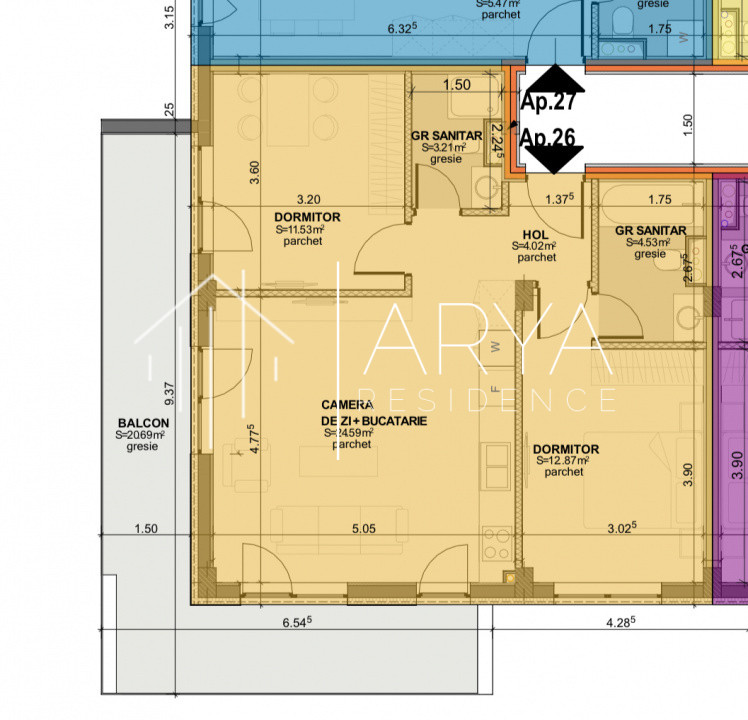 Apartement 3 camere, 0% COMISION, str. Margeanului