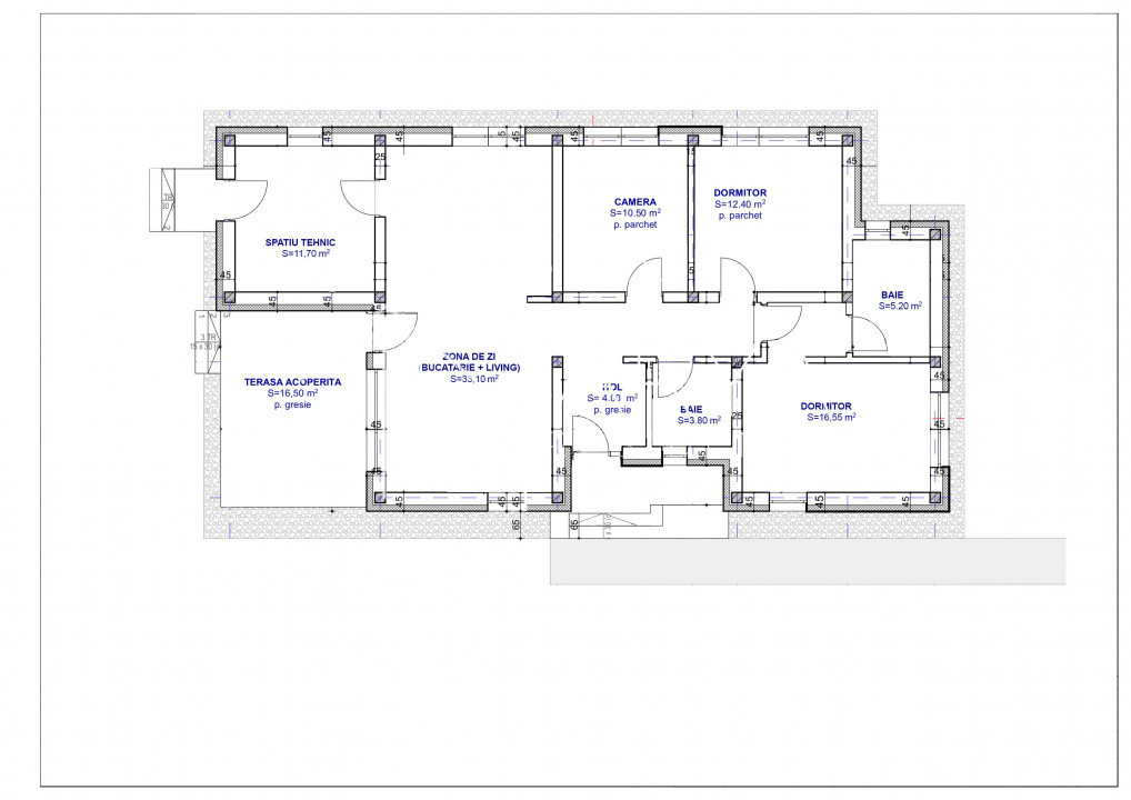 Casă de Vânzare în Tăuții-Măgherăuș – 4 Camere, Teren 550 mp, 138.500 Euro