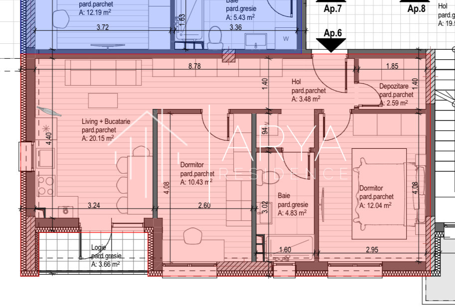 Apartament 3 camere, zona Centrul Vechi, 0% COMISION