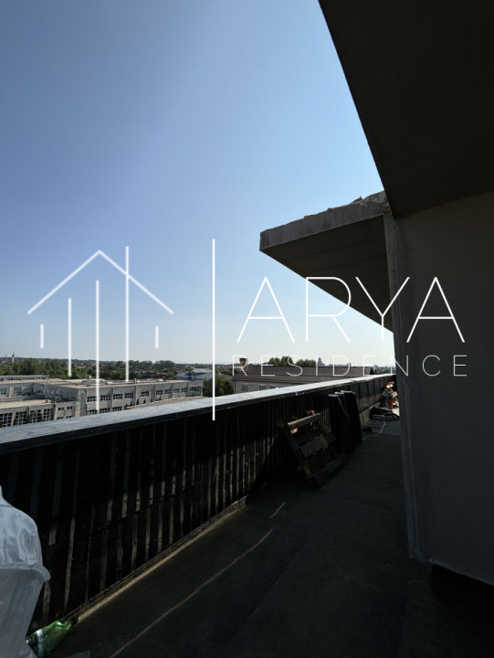 Penthouse, terasă mare cu priveliste spre complex Anton Pann, 0% COMISION