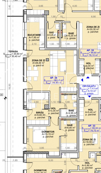 Penthouse, terasă mare cu priveliste spre complex Anton Pann, 0% COMISION