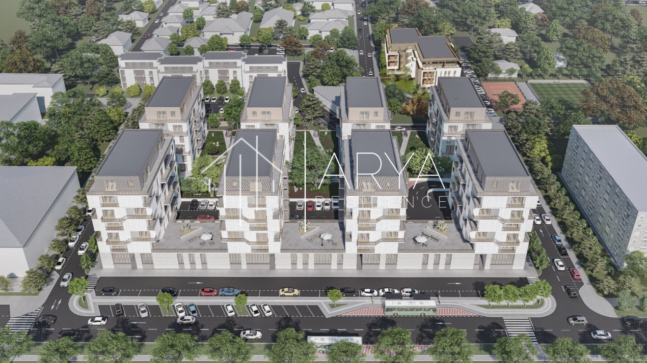 Penthouse, terasă mare cu priveliste spre complex Anton Pann, 0% COMISION